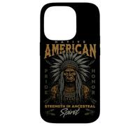Capo tribale del mese del patrimonio dei nativi americani Custodia per iPhone 14 Pro