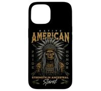 Capo tribale del mese del patrimonio dei nativi americani Custodia per iPhone 15