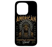 Capo tribale del mese del patrimonio dei nativi americani Custodia per iPhone 15 Pro