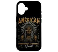 Capo tribale del mese del patrimonio dei nativi americani Custodia per iPhone 16