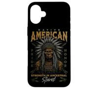 Capo tribale del mese del patrimonio dei nativi americani Custodia per iPhone 16 Plus