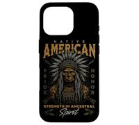 Capo tribale del mese del patrimonio dei nativi americani Custodia per iPhone 16 Pro