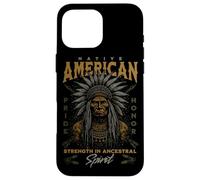 Capo tribale del mese del patrimonio dei nativi americani Custodia per iPhone 16 Pro Max