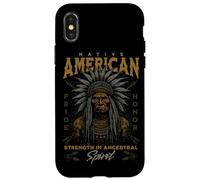 Capo tribale del mese del patrimonio dei nativi americani Custodia per iPhone X/XS
