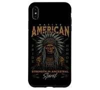 Capo tribale del mese del patrimonio dei nativi americani Custodia per iPhone XS Max