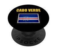 Capo Verde,Bandiera del Capo Verde,Bandiera di Capo Verde. PopSockets PopGrip Adesivo