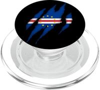 Capo Verde,Bandiera del Capo Verde,Bandiera di Capo Verde. PopSockets PopGrip per MagSafe