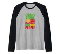 Capo Verde dieci isole un popolo Maglia con Maniche Raglan