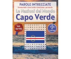 Capo Verde - Parole Intrecciate: Passatempo mentale senza schermo per relax, viaggi e pause