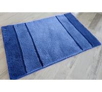 Capoccia Blu/Blu Tappetino Bagno Scendibagno 60x90cm