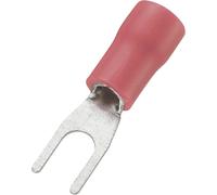 Capocorda a forcella 0,5 mm², Ø spinotto di 1,5 mm²: 3,2 mm parzialmente