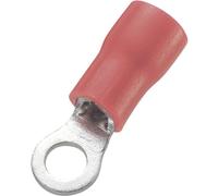 Capocorda a occhiello, sezione (max.)=1,5 mm², Ø foro = 10,5 mm, parzialmente