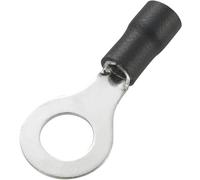 Capocorda a occhiello, sezione (max.)=4 mm², Ø foro = 8,4 mm, parzialmente