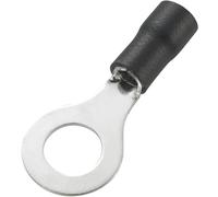 TRU COMPONENTS 738350 Capocorda a occhiello, sezione (max.)=4 mm², Ø foro = 8,4