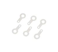 capocorda a occhiello singolo, Saldatura circolare in rame placcato argento Φ2.2~Φ8.2(30pcs 2.2)