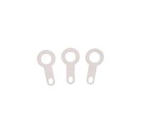capocorda a occhiello singolo, Saldatura circolare M2.2-M10.2 in rame argentato(M4.2 100PCS)