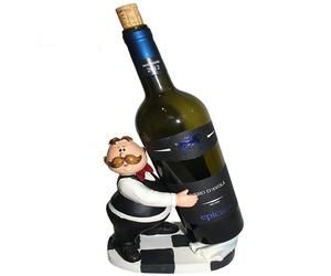 Capocuoco Vino Portabottiglie - Grassi Capocuoco Bistro Capocuoco Statuina