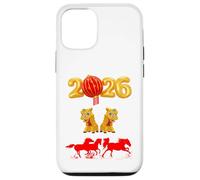Capodanno cinese 2026 cavalli di fuoco danza drago Lunar NY Custodia per iPhone 12/12 Pro