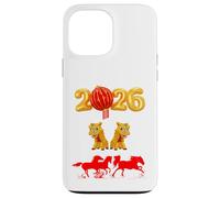 Capodanno cinese 2026 cavalli di fuoco danza drago Lunar NY Custodia per iPhone 13 Pro Max