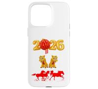 Capodanno cinese 2026 cavalli di fuoco danza drago Lunar NY Custodia per iPhone 15 Pro Max