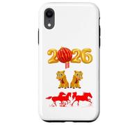Capodanno cinese 2026 cavalli di fuoco danza drago Lunar NY Custodia per iPhone XR