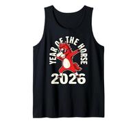 Capodanno lunare Cinese del Cavallo 2026 Dabbing per Bambini Canotta