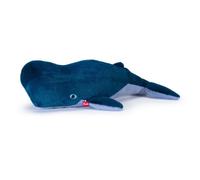 Trudi Capodoglio Peluche mare da regalo, animali sottomarini e spiaggia. Capodoglio e balene | 115x36x54cm taglia XXL | Sealife Depth | modello 26574