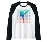 Capoeira Allenamento Hobby Arti Marziali Brasiliane Maglia con Maniche Raglan