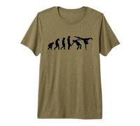Capoeira Dance Arts Marziali Brasile Evolution Capoeira Maglietta Premium