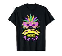 Capolavoro Mascherato Stile Festa Colore Mistero Maglietta