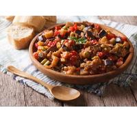 CAPONATA DI MELANZANE SICILIANA lattina da 200 gr. F.lli Contorno - Confezione da 3 lattine da 200 gr.cadauna (Tot. 600 gr.)