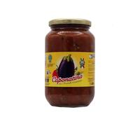 Caponatina - Caponata di Melanzane | Ricetta Tradizionale | Senza Conservanti - Vegano | Fratelli Contorno, Sicilia | 1kg