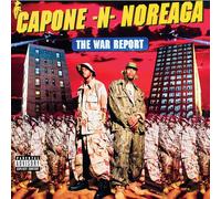 Capone-N-Noreaga - War Report (Clear Vinyl With Red & Blue Splatter)