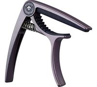 Capotasto Deluxe per Chitarre Acustiche, Ukulele, Banjo, Mandolino, Basso - Realizzato in Lega di Zinco di Alta Qualità per Strumenti a 6 e 12 Corde - Accessori di Lusso di Nordic Essentials