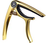 Capotasto Deluxe per Chitarre Acustiche, Ukulele, Banjo, Mandolino, Basso - Realizzato in Lega di Zinco di Alta Qualità per Strumenti a 6 e 12 Corde - Accessori di Lusso di Nordic Essentials