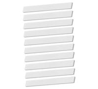 Capotasto in Osso per Chitarra Acustica, Set 10 Pezzi 100×10×2, 95mm Gl617a | Bianco, Supporto per Corde Stabilità Elevata, Adatto a Basso Elettrico, Design Ergonomico