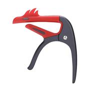 Capotasto per chitarra a cambio rapido, Capotasto for chitarra con sostituzioni in silicone for ukulele elettrico acustico multicolore(Iron gray)