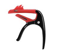 Capotasto per chitarra a cambio rapido, Capotasto for chitarra con sostituzioni in silicone for ukulele elettrico acustico multicolore(Darling)