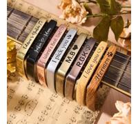 Capotasto per chitarra in legno personalizzato per lui, accessori per chitarra personalizzati per la festa del papà, capotasto in legno/metallo per chitarra, regalo musicale per chitarrista,