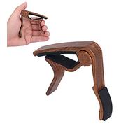 Capotasto per chitarra per chitarre acustiche ed elettriche, piccolo portatile silenzioso Capotasto in silicone caricato a molla Capotasto Kyser per chitarra acustica a 6 corde