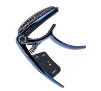 Capotasto per ukulele con forte azione a molla, protegge il collo, accessorio per chitarra per principianti, struttura in lega per vari tipi di chitarra, accordatore capotasto per chitarra