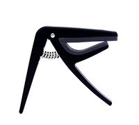 Capotasto per Ukulele Nero, ABS e Molla in Acciaio, Classico | Cuscino in Silicone, Pressione Corretta sui Tasti, Uso Facile per Principianti, per Quattro Corde e Lezioni