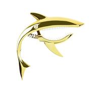 Capotasto Shark per chitarra, capotasto con molla in metallo - 5,12x3,35 pollici | Chitarrista cool con buona sensazione in mano, leggero |, Folk, Elettrico E Ukulele.