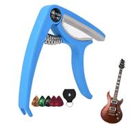 Capotasto universale per chitarra ed elettrica, con una sola mano, universali per strumenti a corda, per chitarra ed elettrica a 6 corde, basso, mandolino, ukulele