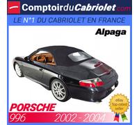 Capote Porsche 996 Cabriolet En Noir Alpaga Sonnenland A5S - DPAN DC03779