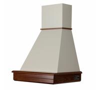 Cappa 60 CILIEGIO SCURO e panna motore Faber rustica legno cucina CL60-CSPHC52