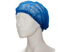 Cappa a clip in tessuto non tessuto, 100 pezzi, taglia L, diametro 52 cm, confezione da 100 pezzi, cappa per sorelle in tessuto non tessuto, usa e getta, cappa in tessuto non tessuto (blu scuro)