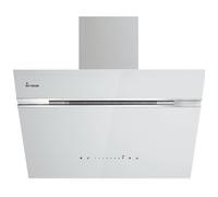 KKT KOLBE Cappa aspirante inclinata AURORA6005WED, 60 cm, bianco argento