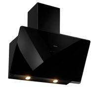 Cappa a parete Nera Silverline 3457.9.733.02, Soho Nero 90 cm, Capacità 648 m3,