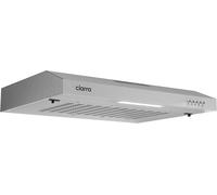 CIARRA CBCS6903 Cappa Aspirante 60 cm Sottopensile Cappa da Cucina con Pannello Argento LED Montaggio a Parete con Ventola Estrattore (Argento) inclusa carbone CBCF001